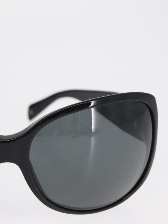 CHANEL Sunglasses plastic Black CC Auth hk3263 main image 9